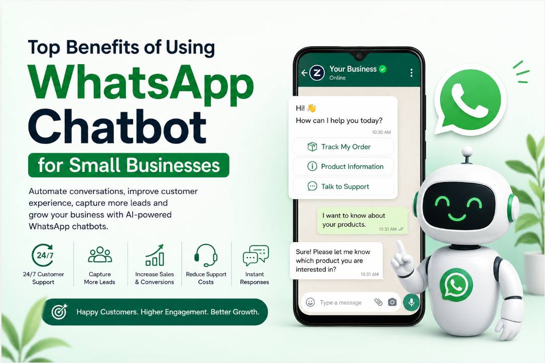 WhatsApp Chatbot for Small Business: 10 Benefits 2026