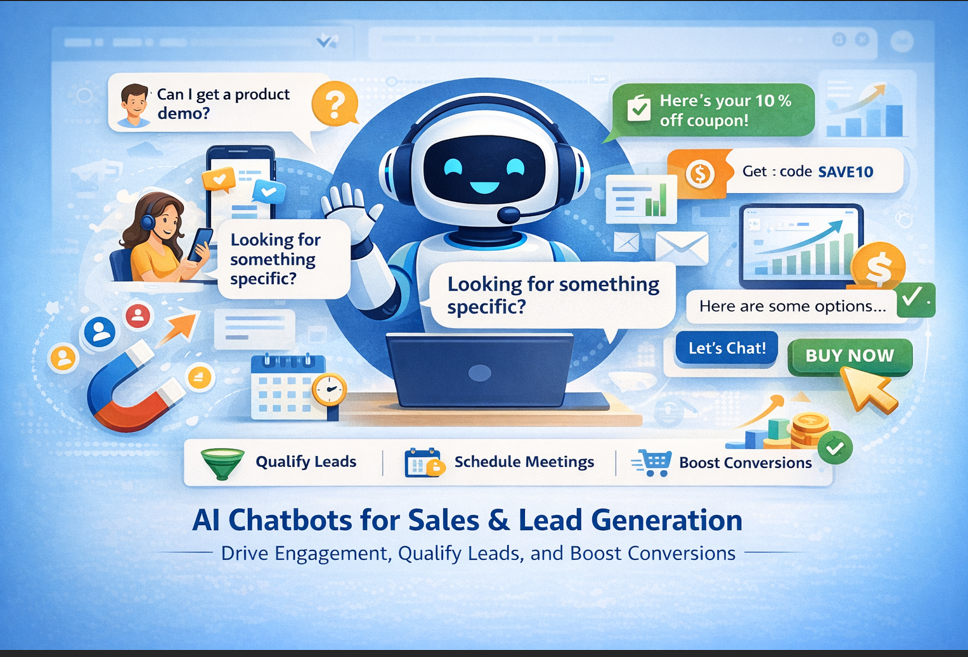 AI Chatbots for Sales: Driving Lead Gen & Conversions