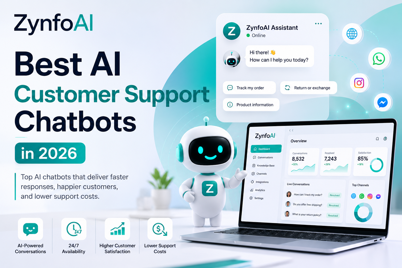 Best AI Customer Support Chatbots 2026: Founder's Guide
