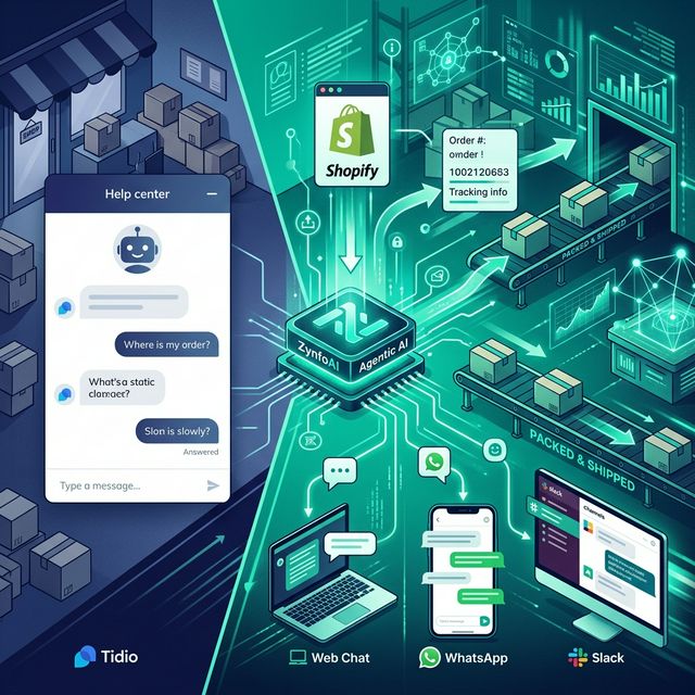 ZynfoAI vs Tidio: Pricing & Features 2026